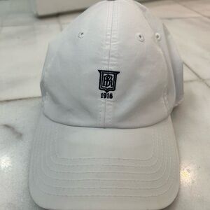 American Needle White Cap with Black Trim